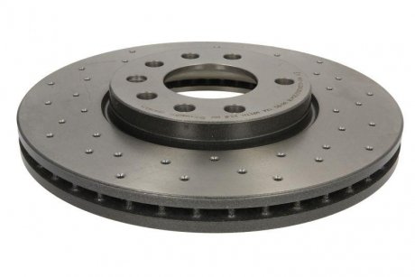 Тормозной диск, Xtra, Перфорированный, передняя, левое/правое, наружный диаметр 285 мм, толщина 25 мм, CADILLAC BLS; CHEVROLET VECTRA; OPEL SIGNUM, VECTRA C, VECTRA C GTS 1.6-2.8 04.02- BREMBO 09.9165.1X