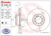 Фото автозапчастини гальмівний диск перед ліва/права Renault MIDLUM 4.1D-7.2D 01.00- BREMBO 09.9492.20 (фото 1)