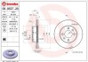 Фото автозапчасти тормозной диск перед левая/правая HYUNDAI ACCENT II 1.3-1.6 01.00-11.05 BREMBO 09953720 (фото 1)