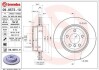 Фото автозапчасти тормозной диск задний левая/правая BMW X3 (E83) 2.0-3.0D 09.03-12.11 BREMBO 09.9573.11 (фото 1)