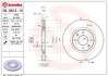 Фото автозапчасти тормозной диск перед левая/правая PEUGEOT 306, 405 II 2.0 08.92-05.01 BREMBO 09961310 (фото 1)