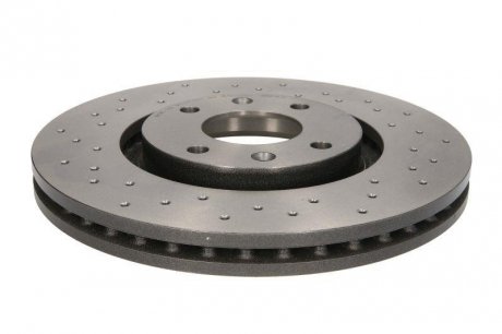 Тормозной диск, Xtra, Вентилируемый, Перфорированный, передняя, левое/правое, наружный диаметр 283 мм, толщина 26 мм, CITROEN BERLINGO, BERLINGO MULTISPACE, BERLINGO/MINIVAN 1.0-Electric 02.98- BREMBO 09.9619.1X (фото 1)