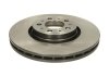 Тормозной диск перед левая/правая (высокоуглеродистая, с болтами) VOLVO S60 I, XC90 I 2.0-4.4 07.00-12.14 BREMBO 09.9755.11 (фото 1)