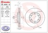 Фото автозапчасти тормозной диск перед левая/правая NISSAN PATROL GR V 2.8D-4.8 06.97- BREMBO 09.A055.10 (фото 1)