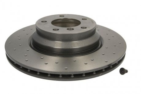 Гальмівний диск, Xtra, Перфорований, передня, ліве/праве, зовнішній діаметр 330 мм, товщина 24 мм, BMW 1 (E81), 1 (E82), 1 (E87), 1 (E88), 3 (E90), 3 (E91), 3 (E92) 2.0-3.0D 12.04-06.15 BREMBO 09.A259.1X (фото 1)