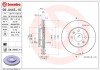 Фото автозапчасти тормозной диск передний левый/правый (256mmx22mm) HYUNDAI ACCENT III, I20; KIA RIO II 1.1 CRDi/1.2/1.4/1.4 16V/1.4 CRDi/1.4 GL/1.5 CRDi/1.5 CRDi GLS/1.6/1.6 16V/1.6 CRDi/1.6 CVVT/1.6 GLS 03.05- BREMBO 09.A445.10 (фото 1)