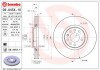 Фото автозапчастини гальмівний диск перед ліва/права OPEL ASTRA H, ASTRA H GTC, ZAFIRA / ZAFIRA FAMILY B 2.0 03.05-12.10 BREMBO 09.A454.11 (фото 1)