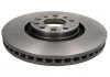 Гальмівний диск перед ліва/права (високовуглецевий, з болтами) AUDI A4; SEAT EXEO, EXEO ST 1.8-3.2 11.04- BREMBO 09.A598.11 (фото 1)