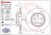 Фото автозапчасти тормозной диск задний левая/правая BMW 7 (E65, E66, E67) 3.0D-4.8 10.02-08.08 BREMBO 09.A712.11 (фото 1)