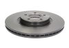 Тормозной диск передняя левая/правая (высокоуглеродистая) VOLVO C70 II, S40 II, V40, V50; FORD FOCUS II, KUGA II 1.6-2.5 01.04- BREMBO 09.A728.11 (фото 1)