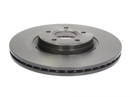 Тормозной диск передняя левая/правая (высокоуглеродистая) VOLVO C70 II, S40 II, V40, V50; FORD FOCUS II, KUGA II 1.6-2.5 01.04- BREMBO 09.A728.11 (фото 1)