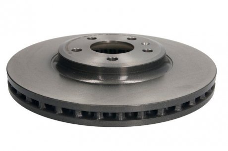 Тормозной диск перед левая/правая (высокоуглеродистая, с болтами) AUDI A4, A4 ALLROAD, A5, Q5 1.8-3.2 06.07- BREMBO 09.A758.11 (фото 1)