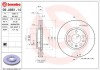 Фото автозапчасти тормозной диск перед левой/правой OPEL CORSA D 1.4/1.7D 08.06-08.14 BREMBO 09.A861.14 (фото 1)