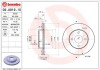 Фото автозапчастини гальмівний диск перед ліва/права NISSAN MICRA II 1.0-1.5D 08.92-02.03 BREMBO 09.A919.10 (фото 1)