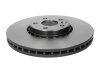 Тормозной диск перед левая/правая (высокоуглеродистая) VOLVO XC60 2.0-3.2 05.08- BREMBO 09.B025.11 (фото 1)