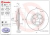 Фото автозапчасти тормозной диск перед левой/правой JAGUAR XF, XF SPORTBRAKE, XJ, XK 2.0-4.2 05.03-04.15 BREMBO 09.B311.11 (фото 1)