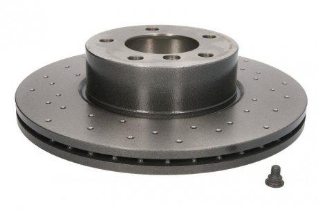 Тормозной диск, Xtra, вентилируемый; Перфорированная, Перфорированная, передняя, левое/правое, наружный диаметр 312 мм, толщина 24 мм, BMW 1 (F20), 1 (F21), 2 (F22, F87), 2 (F23) 1.6-3.0 12.04- BREMBO 09.B337.2X