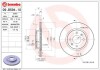 Фото автозапчастини гальмівний диск перед ліва/права HYUNDAI I20 1.2 09.08-12.15 BREMBO 09.B594.10 (фото 1)