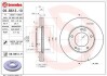 Фото автозапчасти тормозной диск перед левая/правая KIA SORENTO I 2.5D/3.3 08.02- BREMBO 09.B613.11 (фото 1)