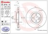 Фото автозапчасти тормозной диск MINI (R56), (R57), (R58), (R59), CLUBMAN (R55) 1.6 11.06-05.15 BREMBO 09.B754.11 (фото 1)