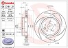 Фото автозапчастини гальмівний диск задній права LEXUS GS, RC 5.0 08.14- BREMBO 09.C181.21 (фото 1)