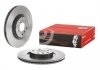 Тормозной диск передняя левая/правая (высокоуглеродистая; с винтами) BMW 2 (F45), 2 GRAN TOURER (F46), X1 (F48); MINI COUNTRYMAN (F60) 1.5-2.0D 11.13- BREMBO 09.C351.11 (фото 3)