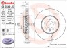 Фото автозапчасти тормозной диск передний левый/правый LAND ROVER DEFENDER 2.0-3.0H 09.19- BREMBO 09.D549.23 (фото 1)