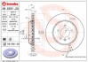 Фото автозапчасти тормозной диск задний левая/правая LAND ROVER DEFENDER 2.0-3.0H 09.19- BREMBO 09.D551.23 (фото 1)