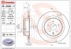 Фото автозапчасти тормозной диск задний левая/правая INFINITI EX 3.5/3.7 10.08- BREMBO 09.D689.11 (фото 1)