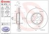 Фото автозапчастини гальмівний диск передня ліва/права MERCEDES X (470) 2.3D/3.0D 09.17- BREMBO 09.D751.11 (фото 2)