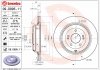 Фото автозапчасти тормозной диск задний левая/правая KIA STINGER 2.0 06.17- BREMBO 09.D995.11 (фото 1)