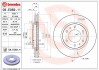 Фото автозапчасти тормозной диск передний левый/правый MITSUBISHI PAJERO SPORT III 2.4D 08.15- BREMBO 09.E069.11 (фото 1)