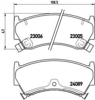 Фото автозапчасти pompa hamulcowa alfa romeo 145 (930_) 07/94-01/01 / alfa romeo 146 (930_) 12 stal sys.ham. alfa romeo szt BREMBO 23006