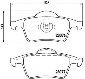 Фото автозапчасти pompa hamulcowa fiat 500 01/57-01/76 / fiat 500 estate 05/50-12/66 stal sr. 19,05mm szt BREMBO 23077 (фото 1)