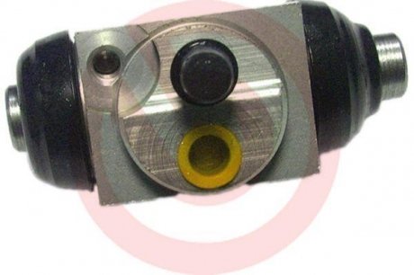 Тормозной цилиндр задний левая/правая RENAULT CLIO II, TWINGO II 1.2/1.2LPG/1.5D 09.98- BREMBO A12 A76 (фото 1)