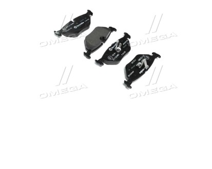 Фото автозапчасти тормозные колодки задние NISSAN 100, ALMERA I, II, MAXIMA QX, PRIMERA, SUNNY III 1.4-3.0 07.90- BREMBO P06025 (фото 1)