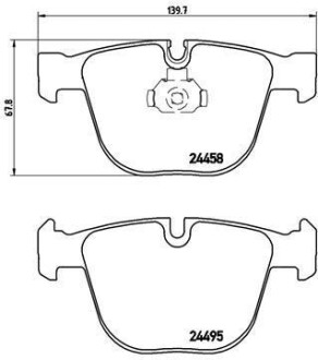 Фото автозапчастини 55611-64B00 щитовий шинка. T SUZUKI Swift 1.3i 16V GTI 89-96 BREMBO P06050