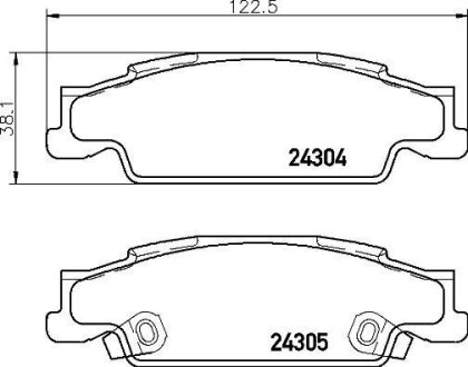 Фото автозапчасти автозапчасть BREMBO P09007