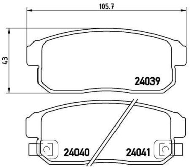 Фото автозапчастини гальмівний диск P 1.3,1.6 83-93 ROVER MAESTRO BREMBO P10005