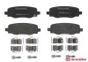 Фото автозапчасти тормозные колодки задние Volkswagen POLO 1.2-1.9TDI 10.01-11.09 BREMBO P23 177 (фото 2)