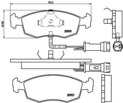 Фото автозапчастини гальмівна рідина RACING HTC64T 500 мл BREMBO P 24 007