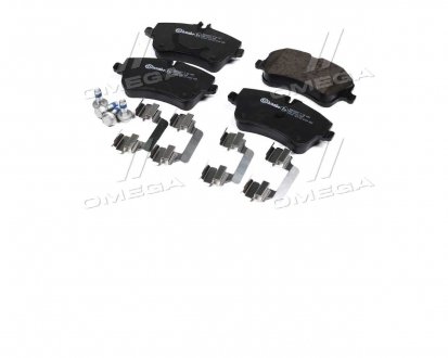 Фото автозапчасти тормозные колодки передние FORD GALAXY; SEAT ALHAMBRA; Volkswagen SHARAN 1.9TDI-2.3i 16V 09.95-03.10 BREMBO P50045