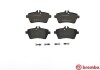 Фото автозапчасти тормозные колодки передние FORD FIESTA IV, V, FUSION, KA, PUMA, STREET KA; MAZDA 2 1.2-1.8 08.95- BREMBO P50056 (фото 2)