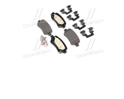 Фото автозапчасти тормозные колодки задние NISSAN ALMERA II/TINO, PRIMERA 1.5-2.2D 06.90- BREMBO P59038