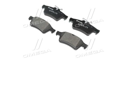 Фото автозапчасти тормозные колодки задние PORSCHE 911 3.6 06.08- BREMBO P59042