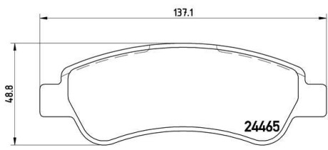 Фото автозапчасти тормозной диск P Audi A2/A3/Leon/Octavia/Fabia 256x22mm BREMBO P61091