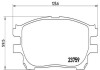 Фото автозапчастини гальмівні колодки передні TOYOTA COROLLA 1.4D-2.0D 01.02-07.07 BREMBO P83070 (фото 1)