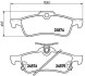 Фото автозапчасти, снята позиция, новый индекс - <09.7728.11 BREMBO P83 087 (фото 1)