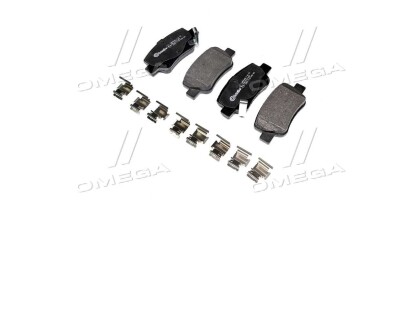 Фото автозапчастини колодки гальмівні дискові TOYOTA AVENSIS/AVENSIS SW 1.6,1.8,2.0,2.0D-4D,2.2D-4D 09- задн. BREMBO P83112 (фото 1)