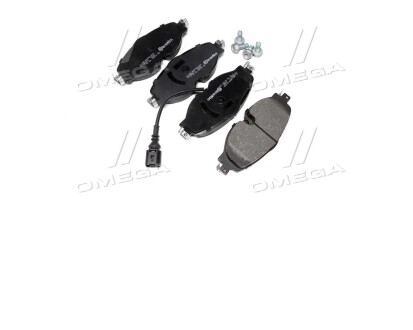 Фото автозапчастини колодки гальмівні дискові SKODA OCTAVIA 1.2-2.0TDI 2012-, VW GOLF VII 1.2-2.0TDI 2012 - передн. (B BREMBO P85126